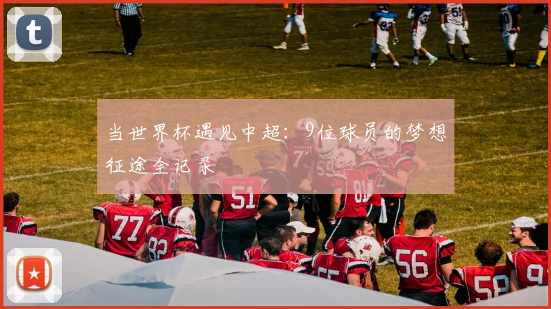 当世界杯遇见中超：9位球员的梦想征途全记录